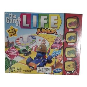 Hasbro The Game of Life Junior Kids Board Game - Multicolor